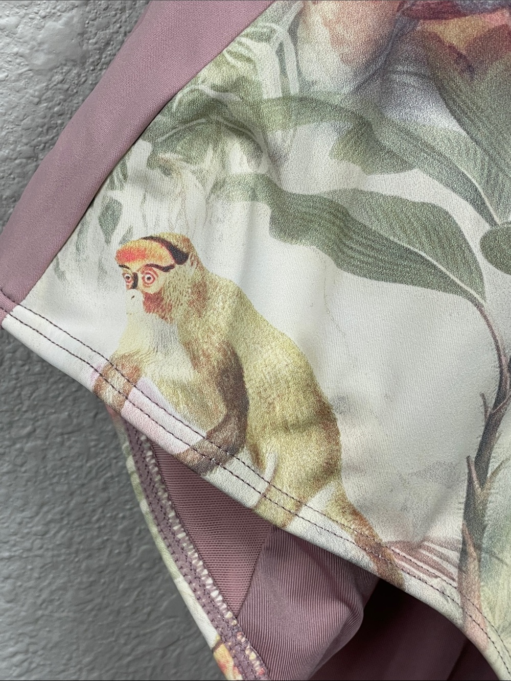 NWT TA3 Contour Cheeky Monkey One Piece Swimsuit Plungey Triangle M XLong - Picture 4 of 14